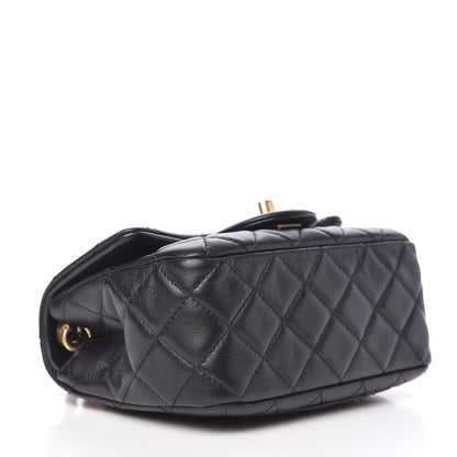 Chanel Lambskin Quilted Mini Pearl Crush Flap Black 4 of 9