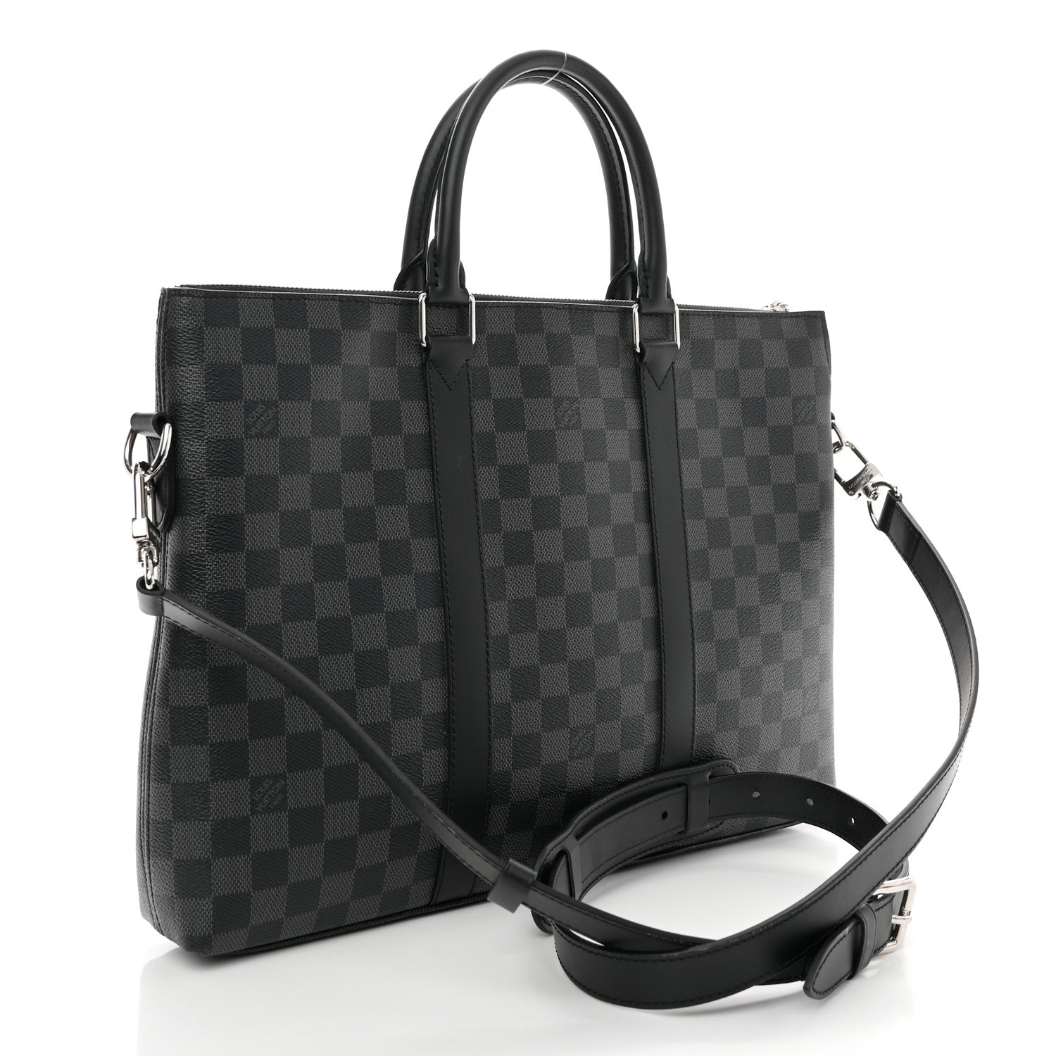 Louis Vuitton Damier Graphite Anton Briefcase 3 of 11