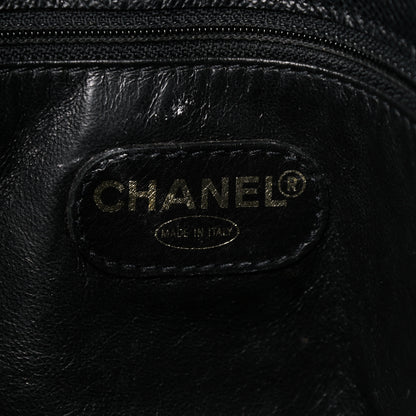 Chanel Grained Calfskin Shopping Tote Black 5 of 26