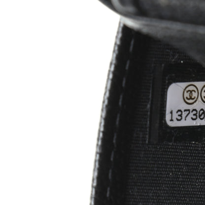 Chanel Caviar Sevruga Wallet On Chain WOC Black 8 of 8
