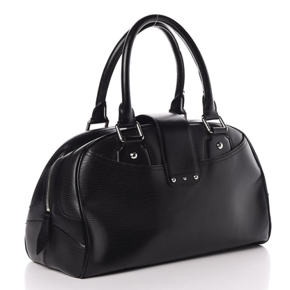 Louis Vuitton Epi Bowling Montaigne GM Black 3 of 9