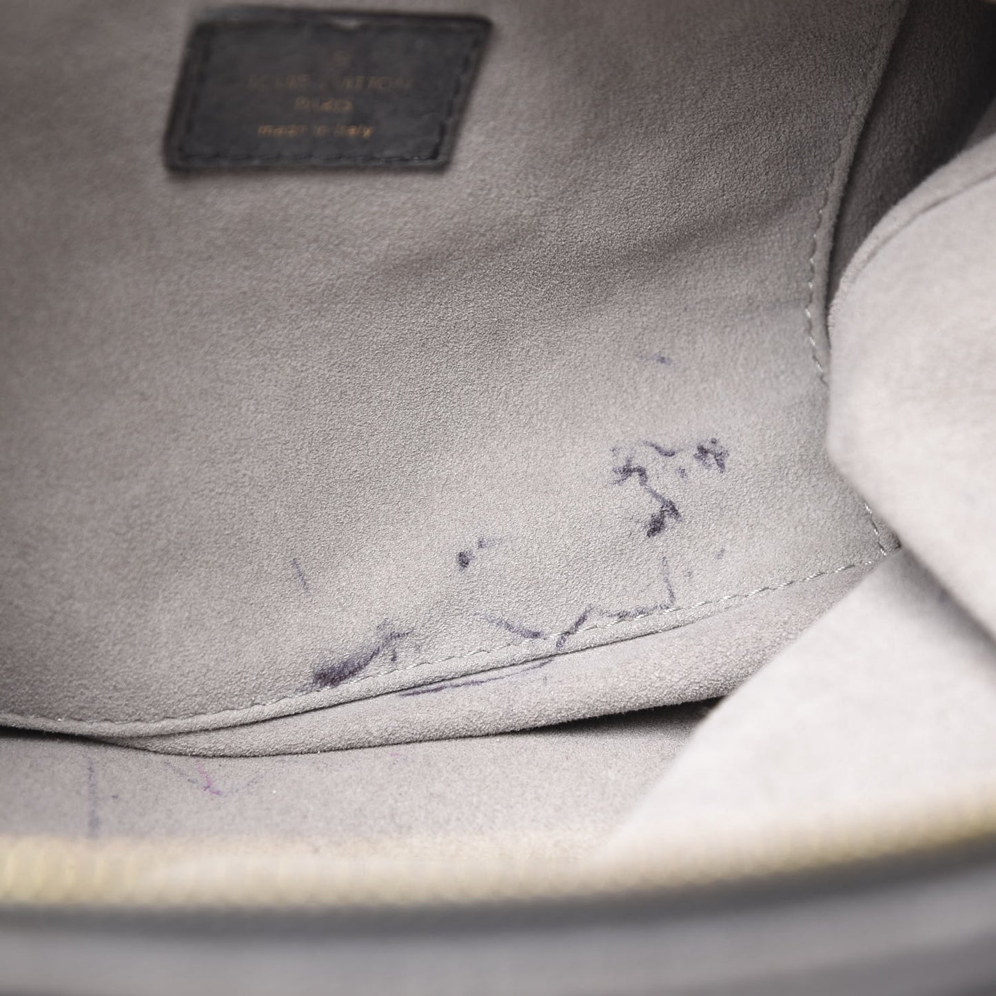 Lambskin Nimbus Olympe GM Anthracite