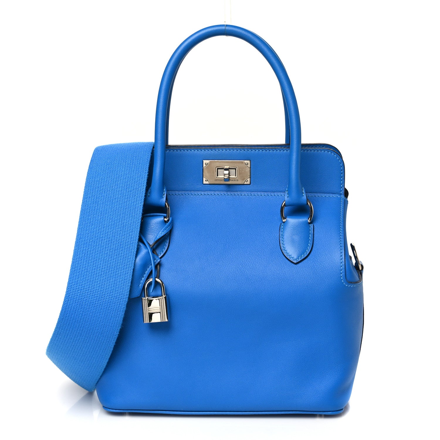 Hermes Swift Toolbox 20 Bleu Hydra 1 of 10