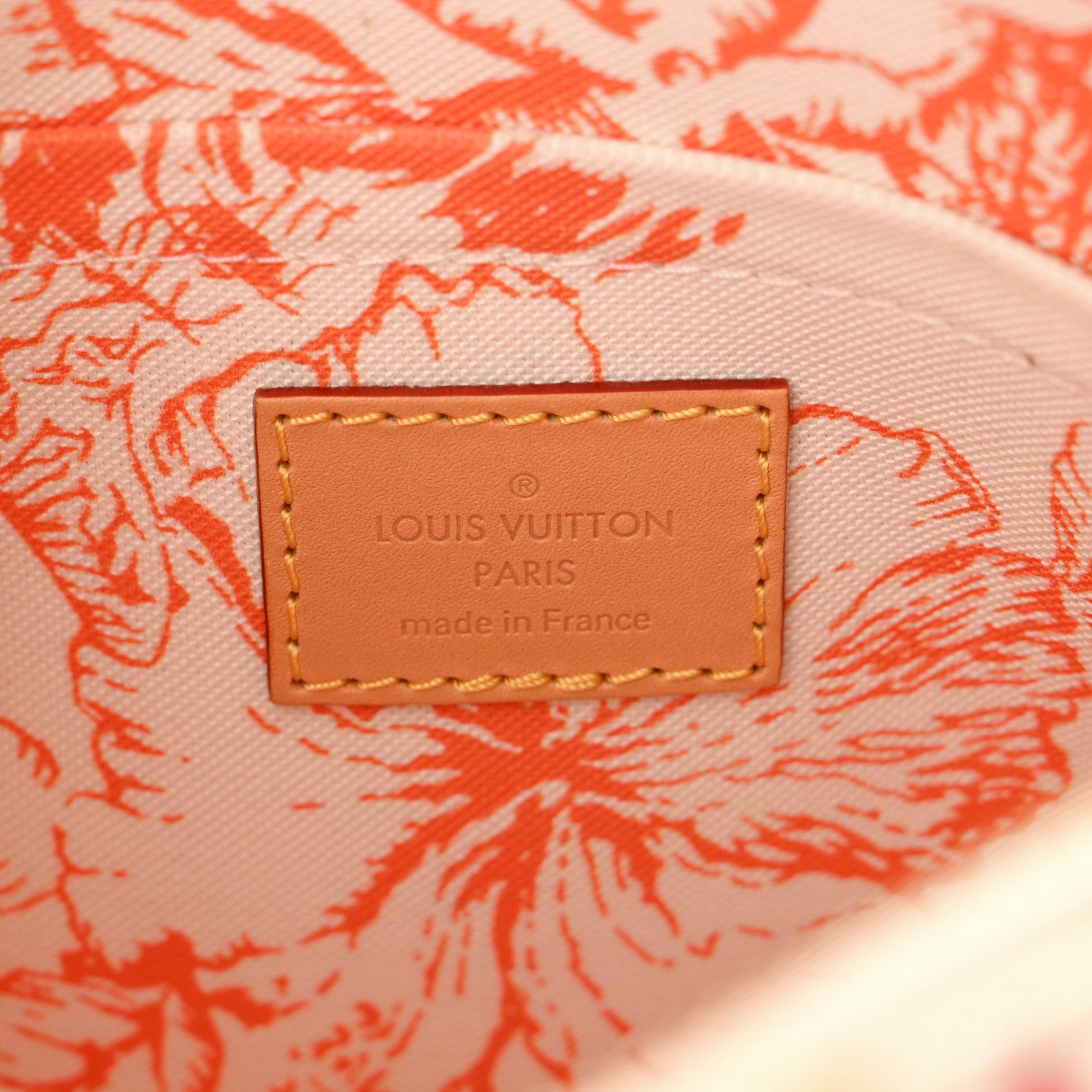 Louis Vuitton Monogram Tiles By The Pool  Speedy 20 Coral 6 of 10