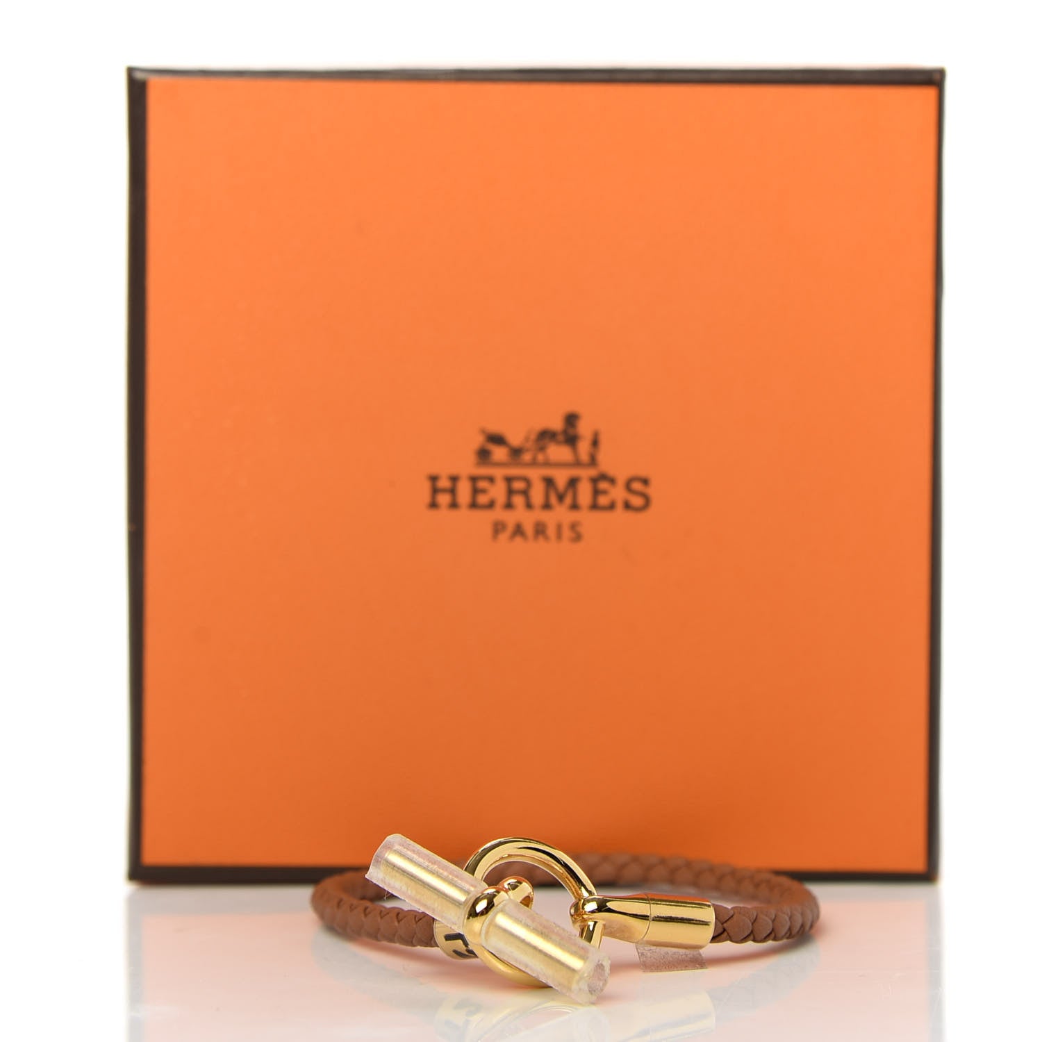 Hermes Swift Glenan Single Tour Bracelet T2 Gold 4 of 4
