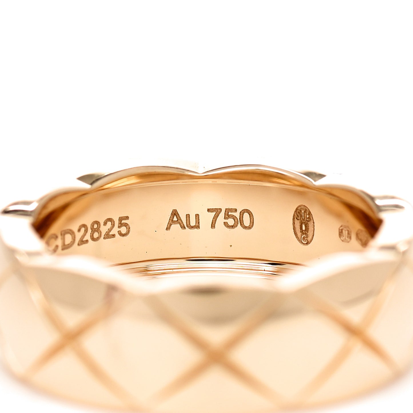 18K Yellow Gold Small Coco Crush Ring 51 5.75