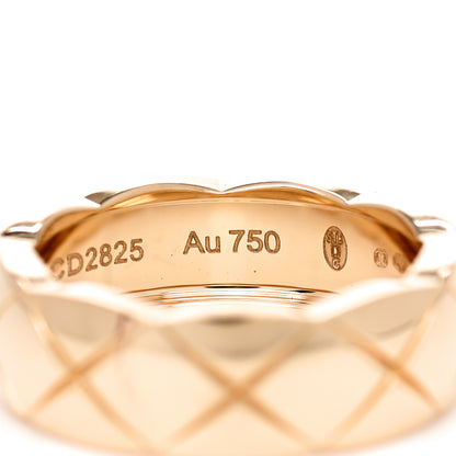 Chanel 18K Yellow Gold Small Coco Crush Ring 51 5.75 5 of 6
