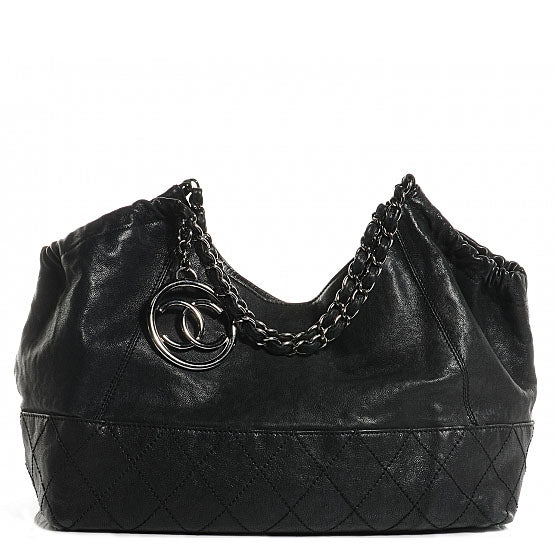 Calfskin Baby Coco Cabas Black