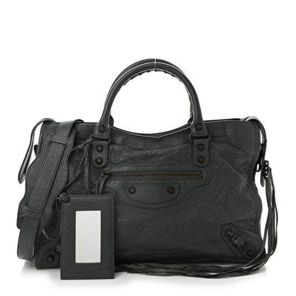 Balenciaga Agneau Classic Hardware City Gris Tarmac 2 of 11