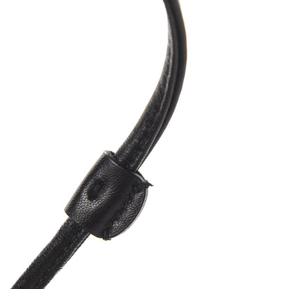Saint Laurent Lambskin Charm Studded Teddy Drawstring Bag Black 13 of 14
