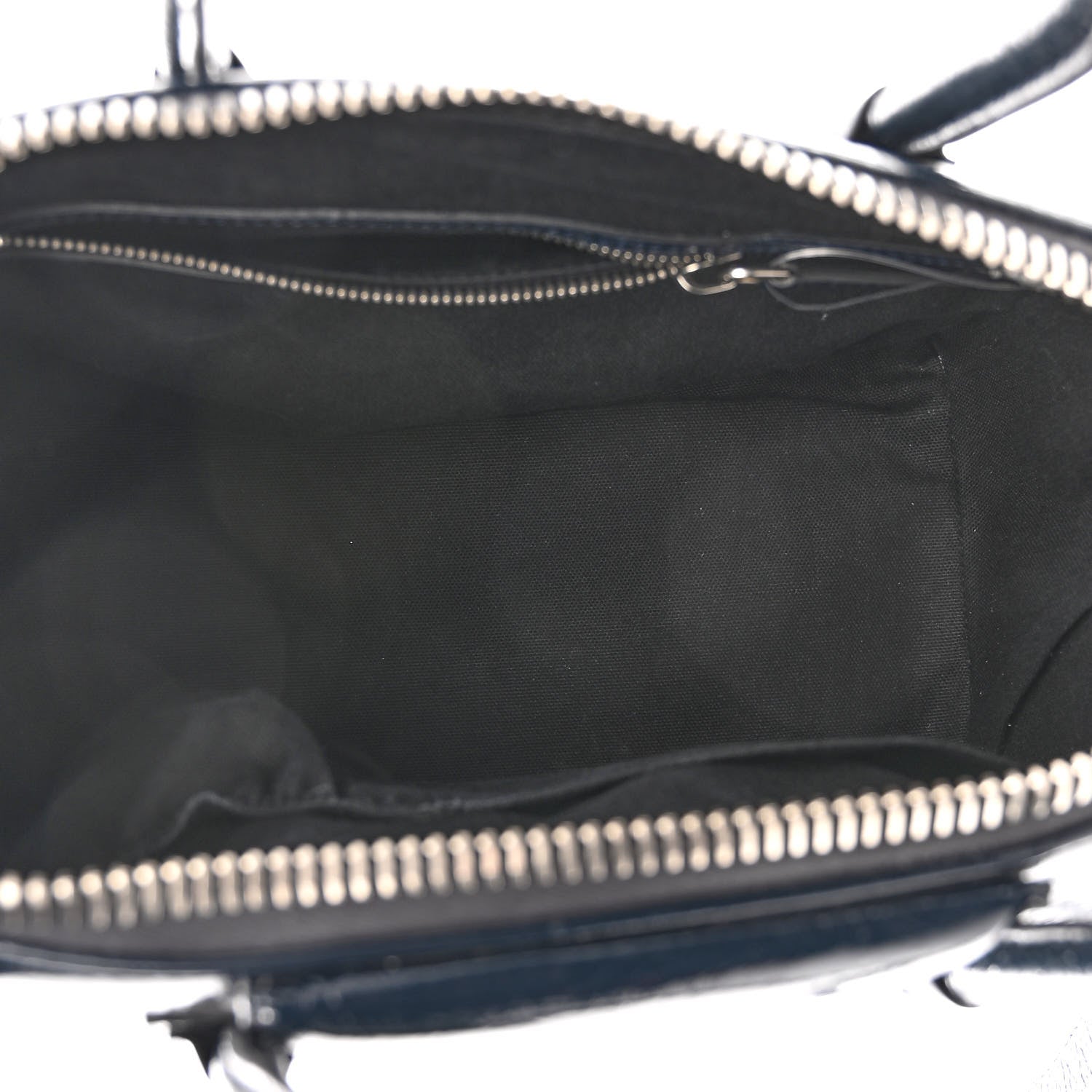 Givenchy Crinkled Patent Deerskin Small Antigona Deep Blue 4 of 12