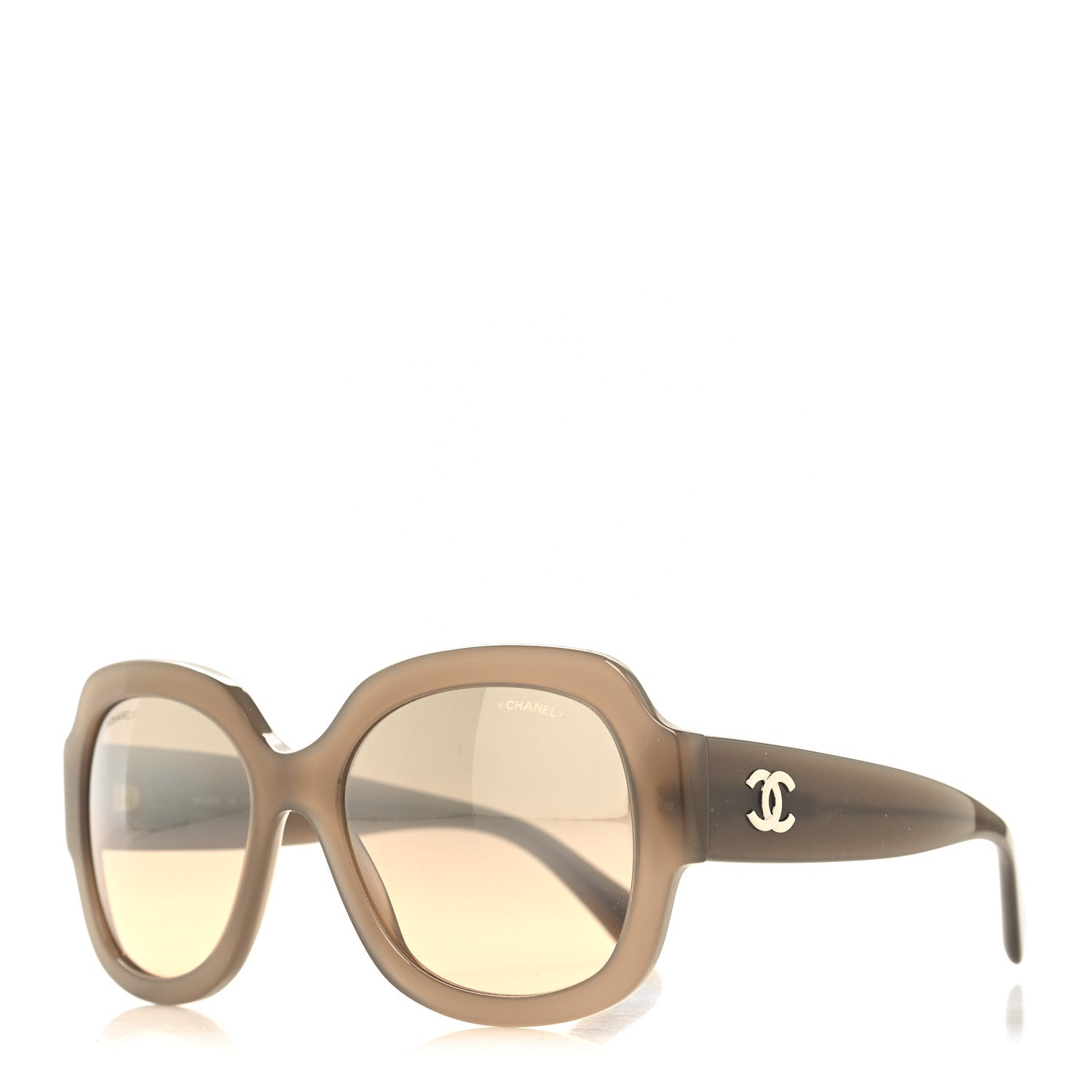 Chanel Acetate CC Sunglasses 5373 Light Brown 1 of 8