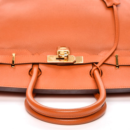 Hermes Epsom Birkin 30 Orange 30 of 41