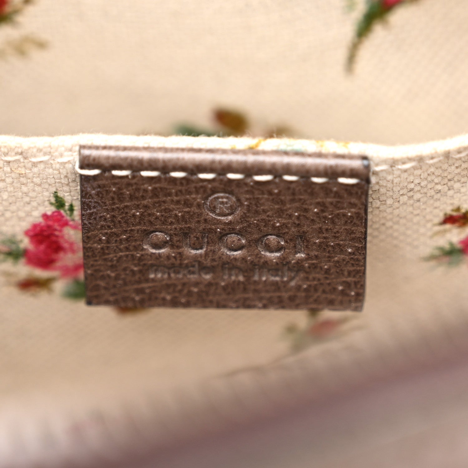 Gucci GG Supreme Monogram Web Neo Vintage Shoulder Bag Beige New Acero Crop 6 of 11