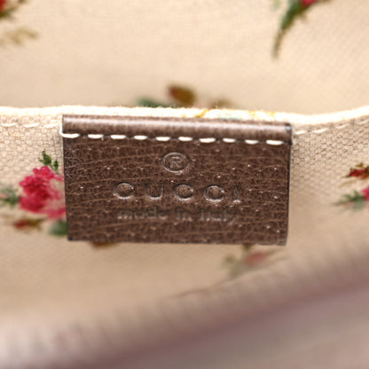Gucci GG Supreme Monogram Web Neo Vintage Shoulder Bag Beige New Acero Crop 6 of 11