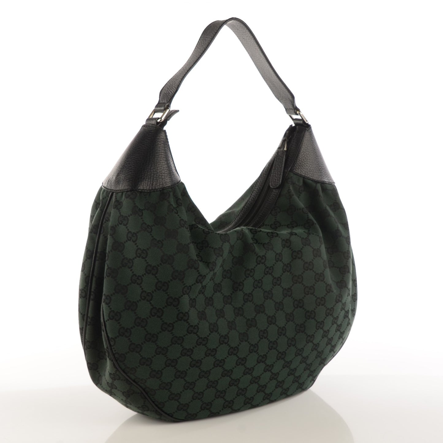 Monogram Signature Hobo Green