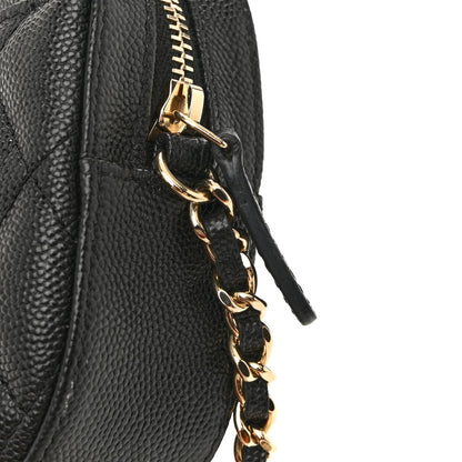 Chanel Caviar Quilted Vanity With Chain Black 14 of 15