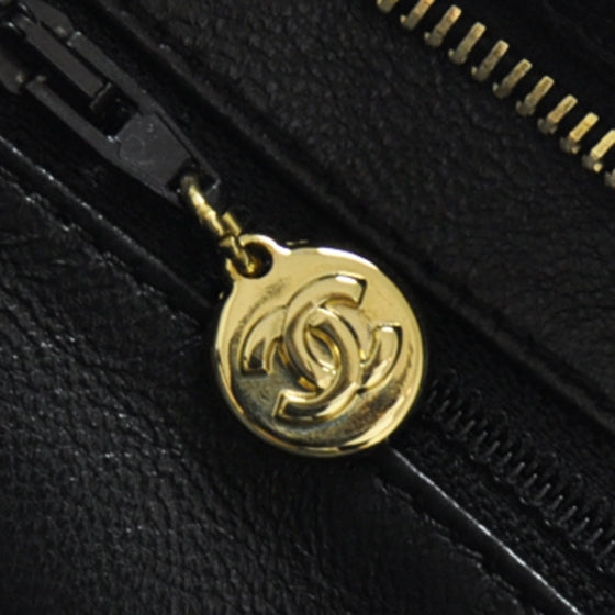 Caviar Medallion Tote Black