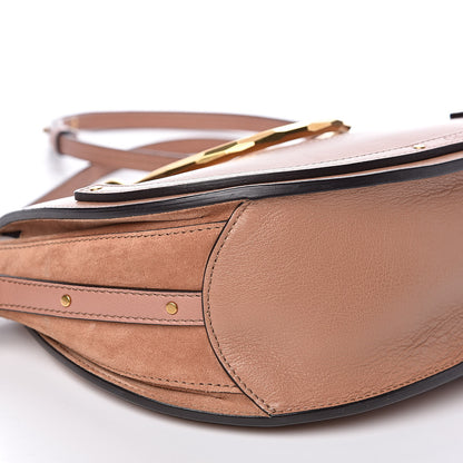 Chloe Calfskin Suede Medium Pixie Shoulder Bag Nougat 7 of 13