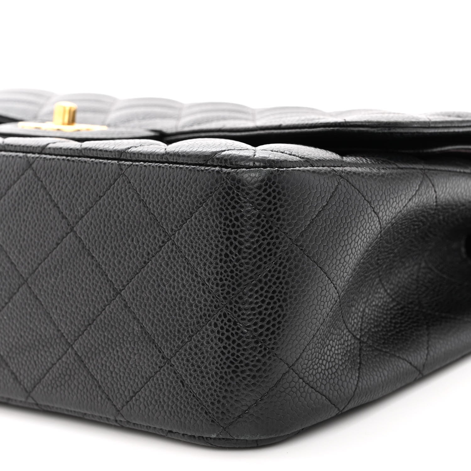 Chanel Caviar Quilted Jumbo Double Flap Black 10 of 10