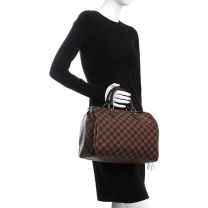 Louis Vuitton Damier Ebene Speedy 30 2 of 7