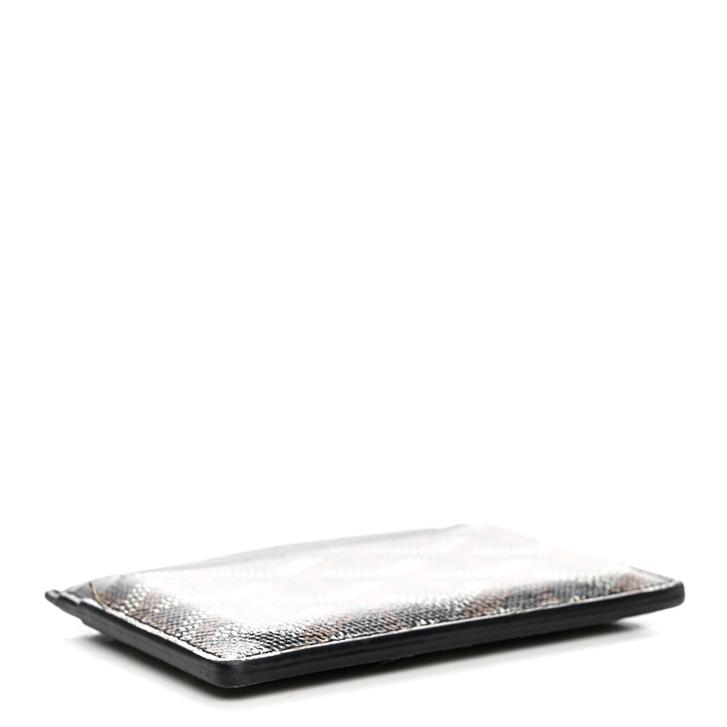 Goyardine Saint Sulpice Card Holder Black