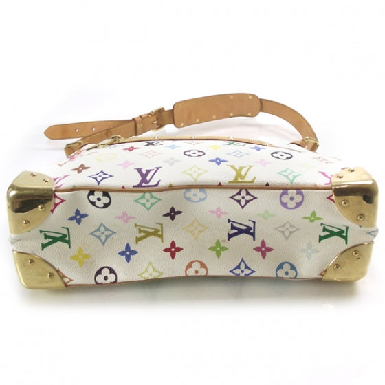 Louis Vuitton Monogram Multicolor Boulogne White 4 of 9