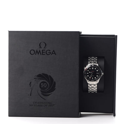 Omega Stainless Steel 41mm Seamaster 007 50th Anniversary Automatic Watch Black 212.30.41.20.01.005 7 of 7