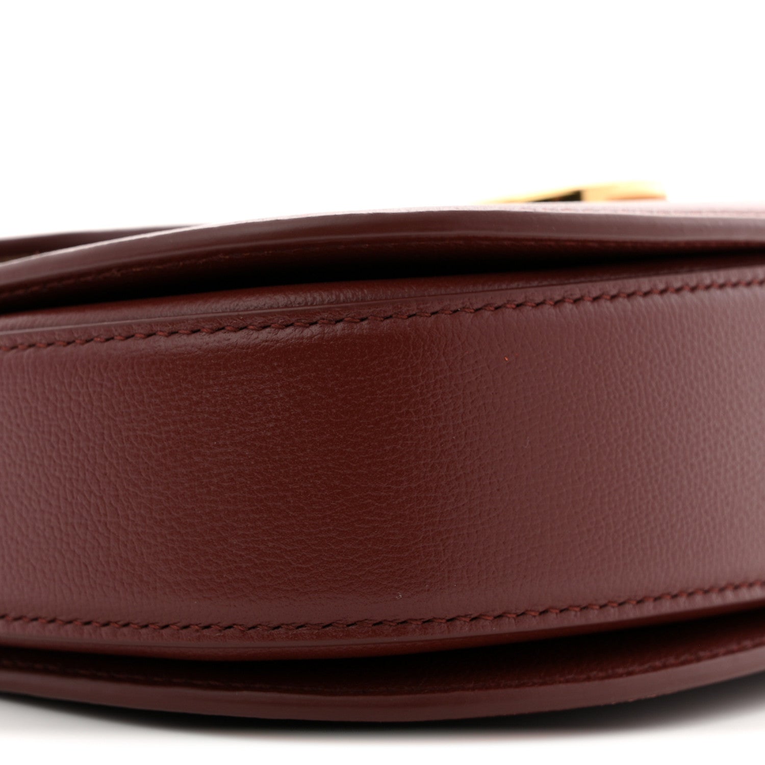 Loro Piana Grained Calfskin Ghiera Bag Azuki Beans 8 of 10