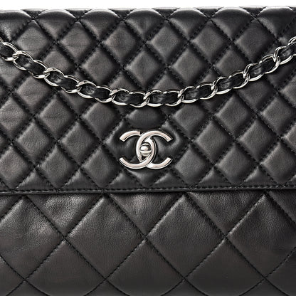 Chanel Calfskin Quilted In The Business Flap Bag Black 7 of 10