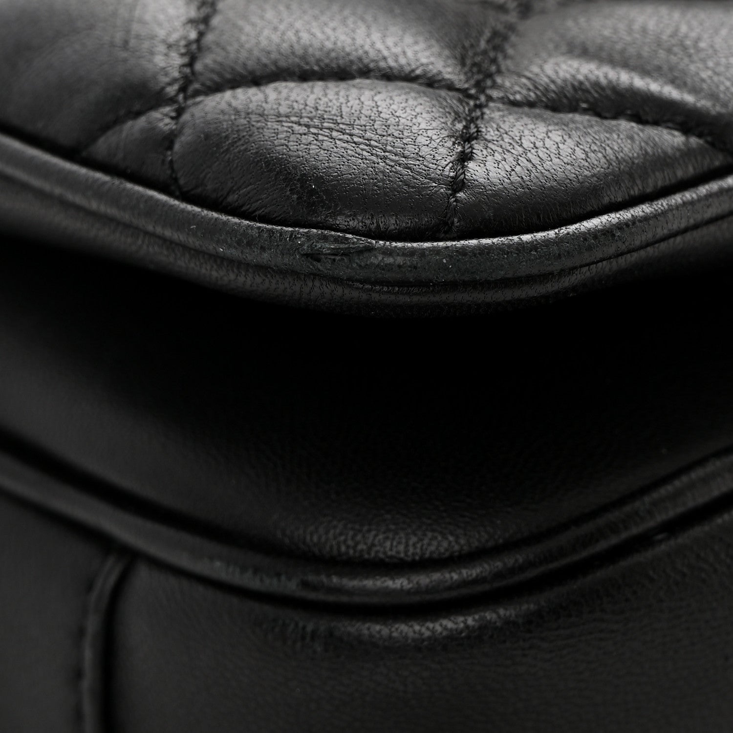 Chanel Lambskin Quilted Medium Lovely Day Flap Black 12 of 13