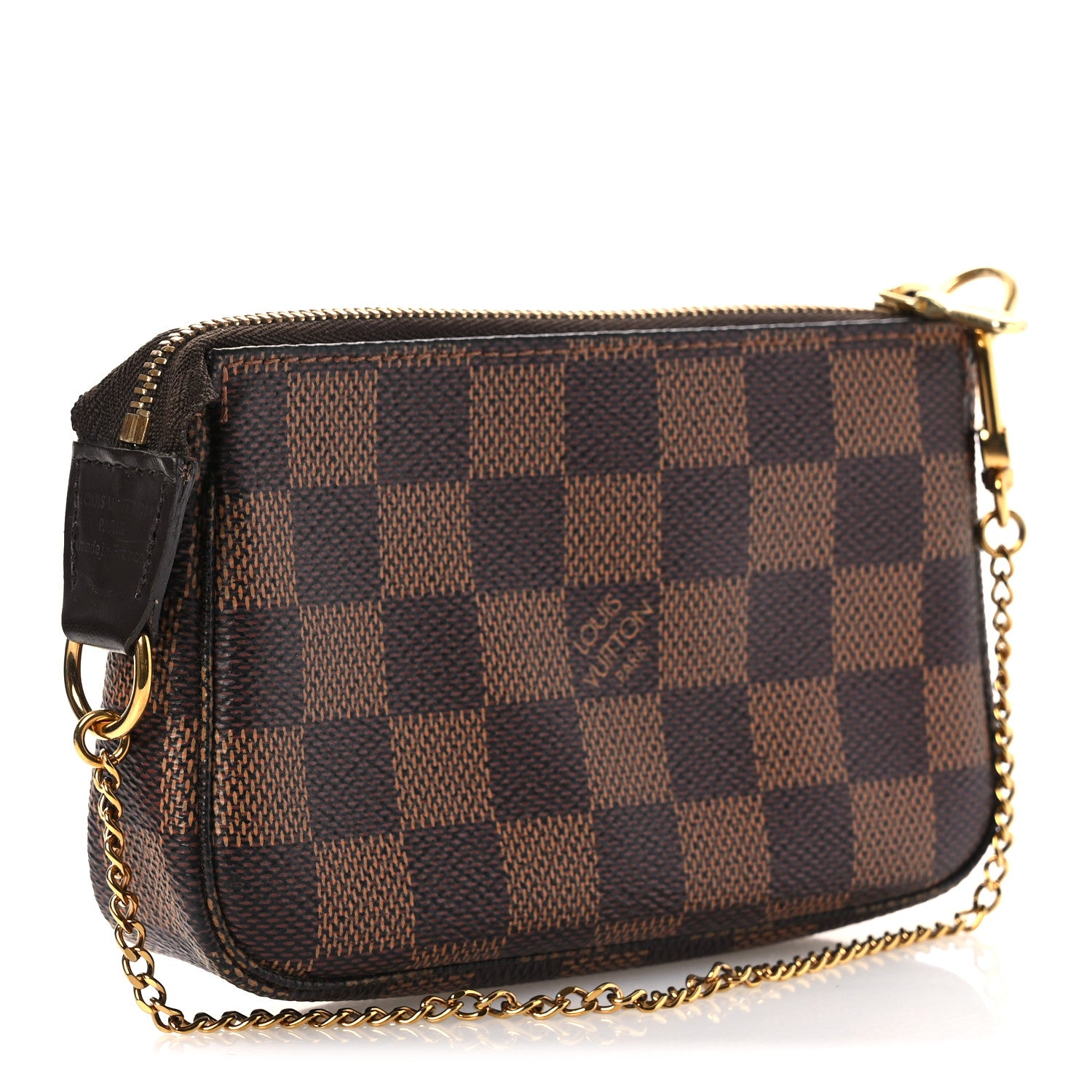 Louis Vuitton Damier Ebene Mini Pochette Accessories 3 of 12