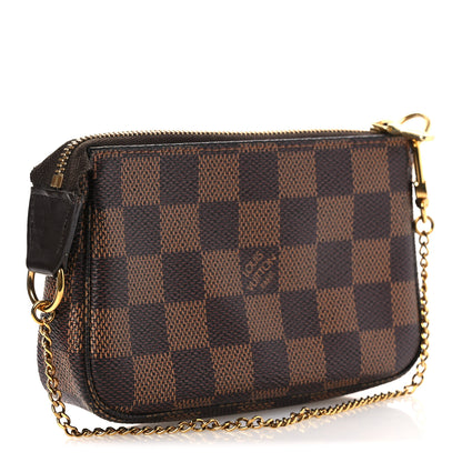 Louis Vuitton Damier Ebene Mini Pochette Accessories 3 of 12