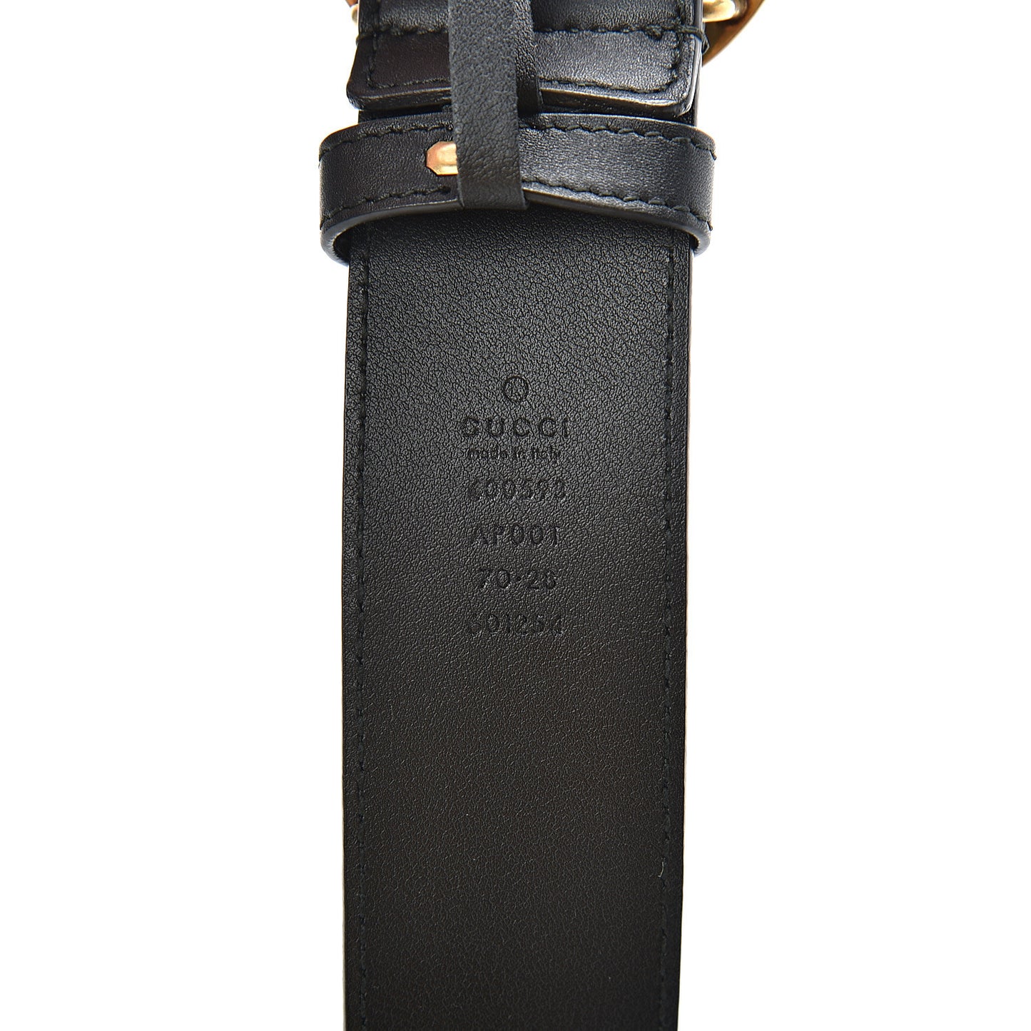 Calfskin Double G 40mm Belt 70 28 Black