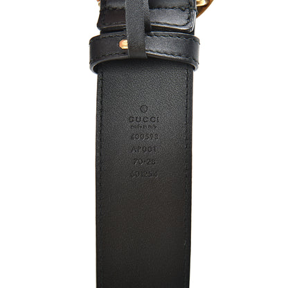 Gucci Calfskin Double G 40mm Belt 70 28 Black 4 of 6
