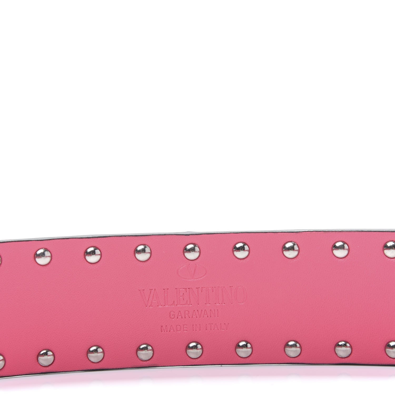 Valentino Garavani Lambskin Free Rockstud Spike Shoulder Strap Shadow Pink 4 of 5