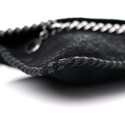 Stella McCartney Shaggy Deer Mini Falabella Shoulder Bag Black 7 of 10
