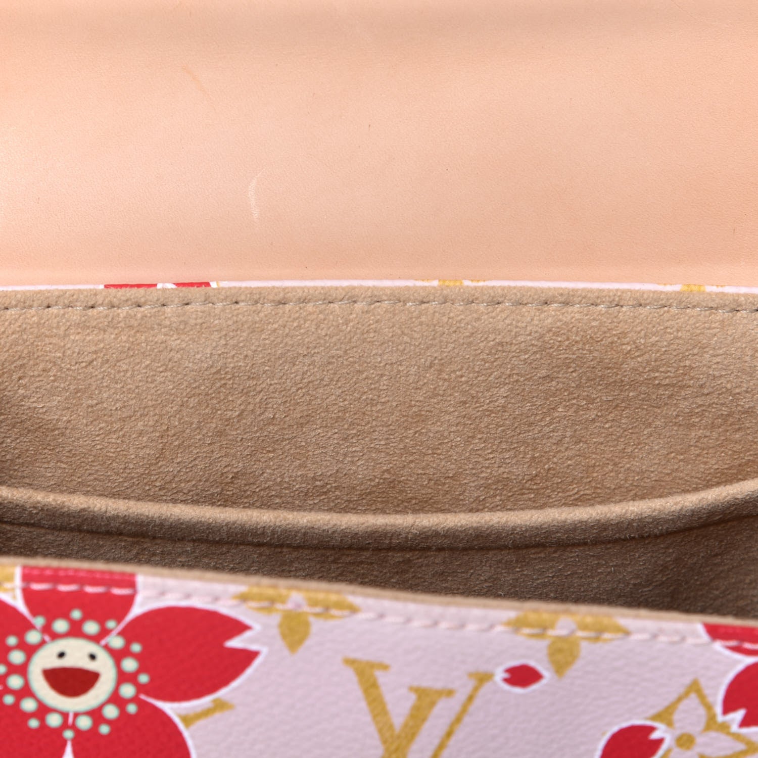 Louis Vuitton Monogram Cherry Blossom Sac Retro Bag Red 10 of 11