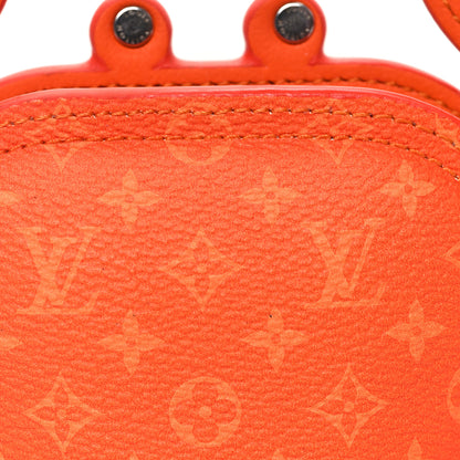 Louis Vuitton Monogram Crab Bag Charm Orange 6 of 8