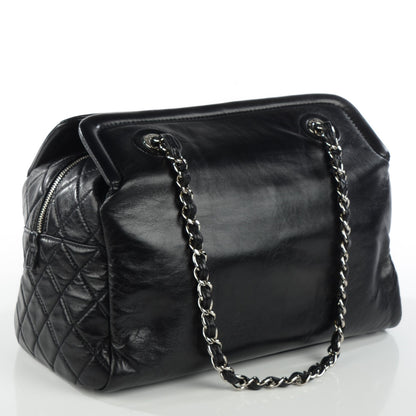 Chanel Lambskin Timeless CC Tote Black 3 of 7