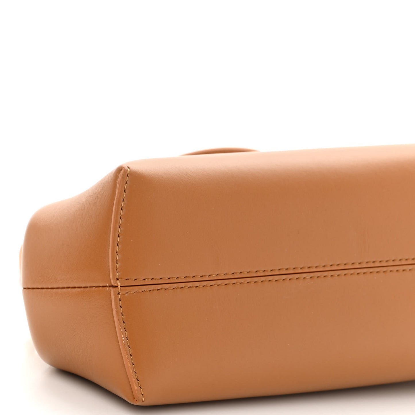 Shiny Nappa Small Fendi First Caramello