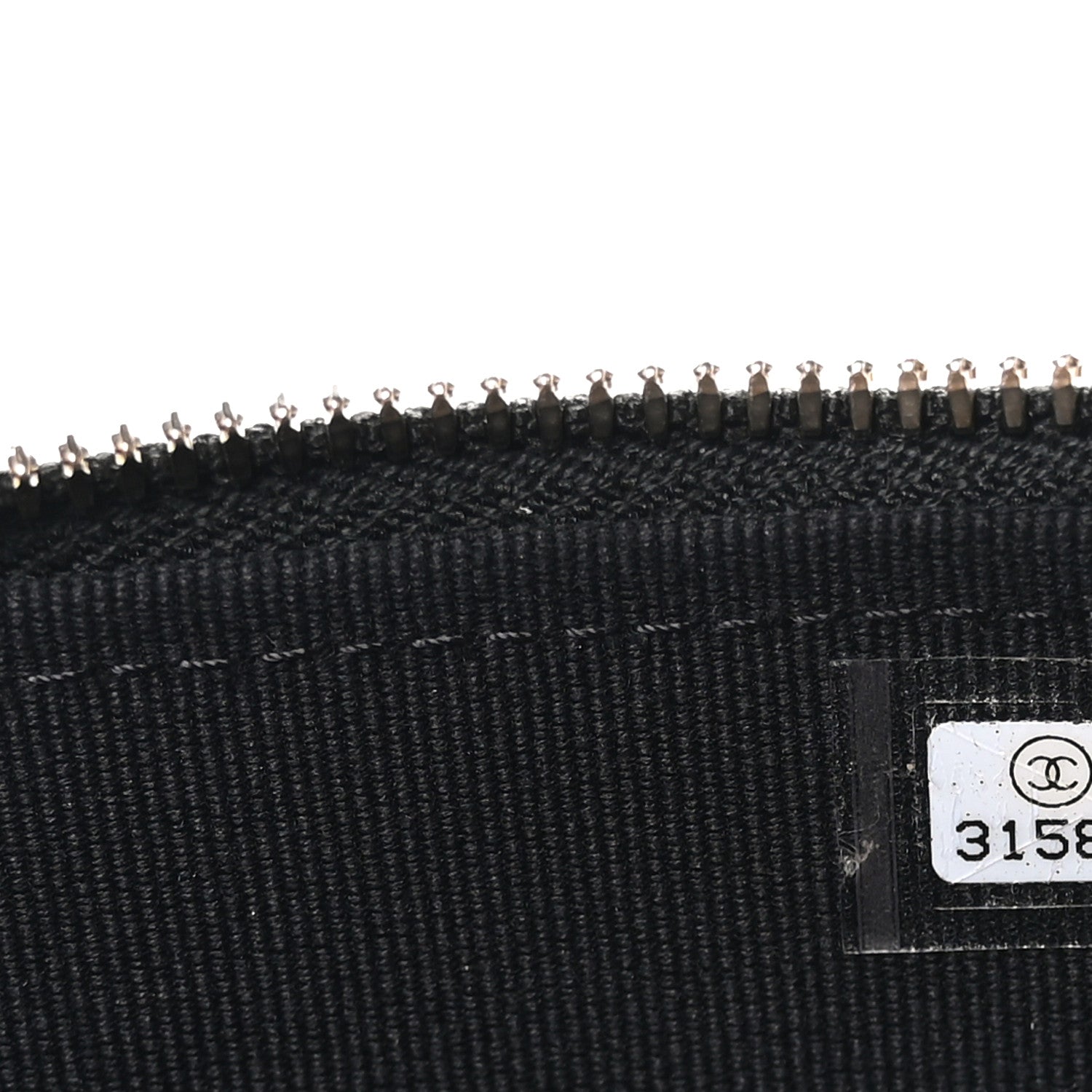 Chanel Lambskin Quilted Top Handle Mini Vanity Case With Chain Black 6 of 11