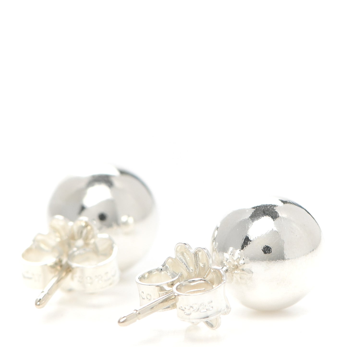 Sterling Silver 8mm HardWear Ball Earrings