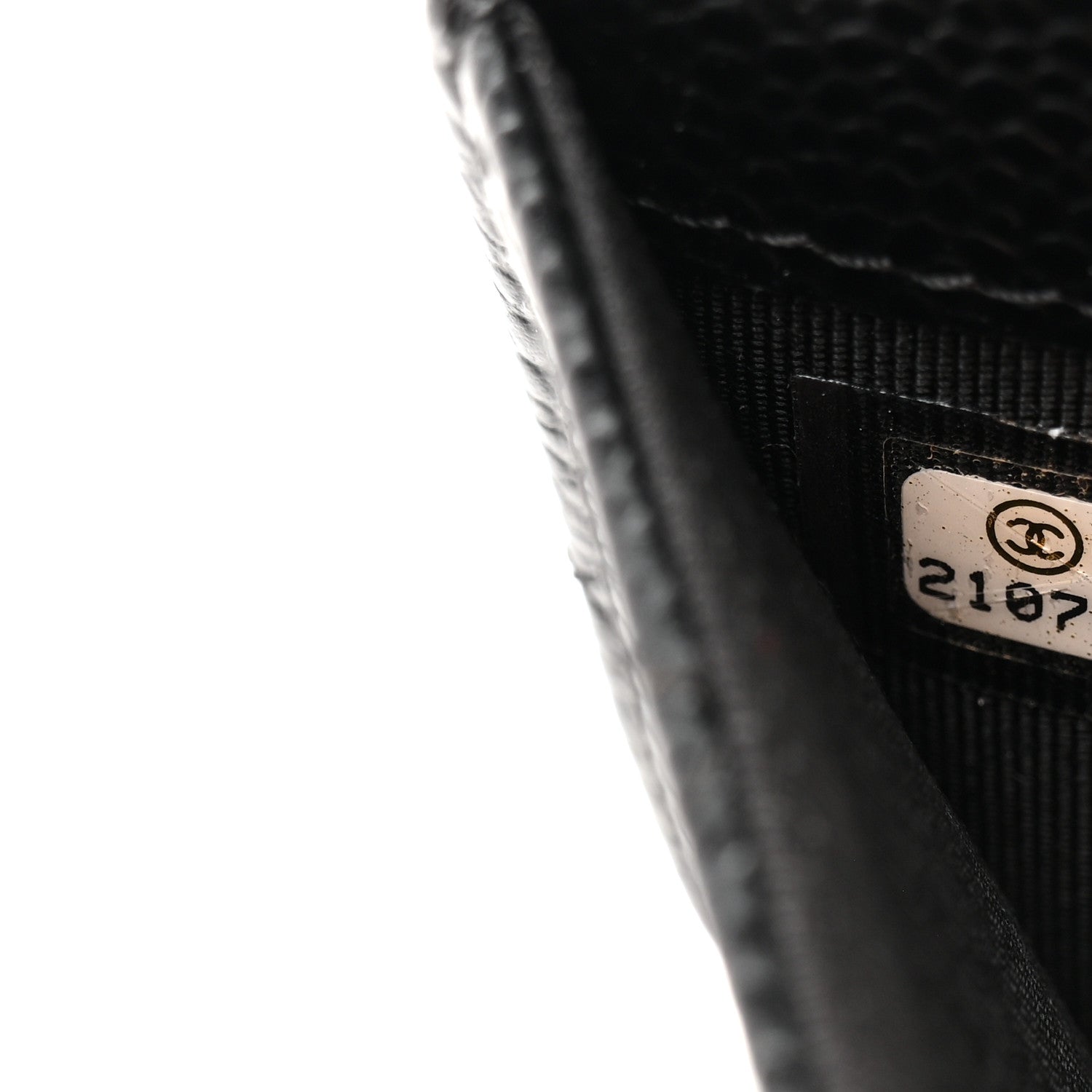 Chanel Caviar Quilted Flap Card Holder Black 8 of 10