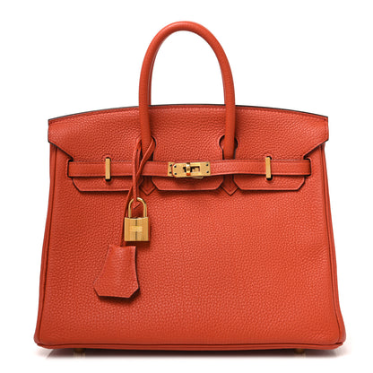 Hermes Togo Birkin 25 Terre Battue 1 of 10