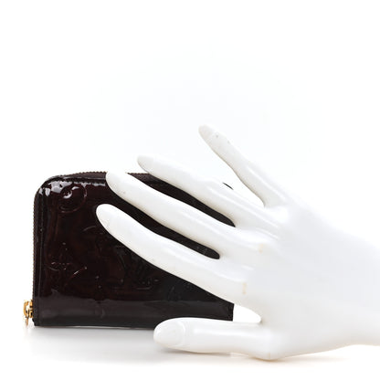Louis Vuitton Vernis Zippy Coin Purse Amarante 2 of 6