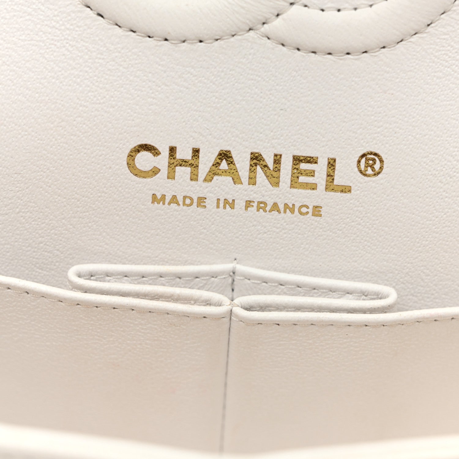 Chanel Caviar Quilted Small Double Flap White 6 of 11