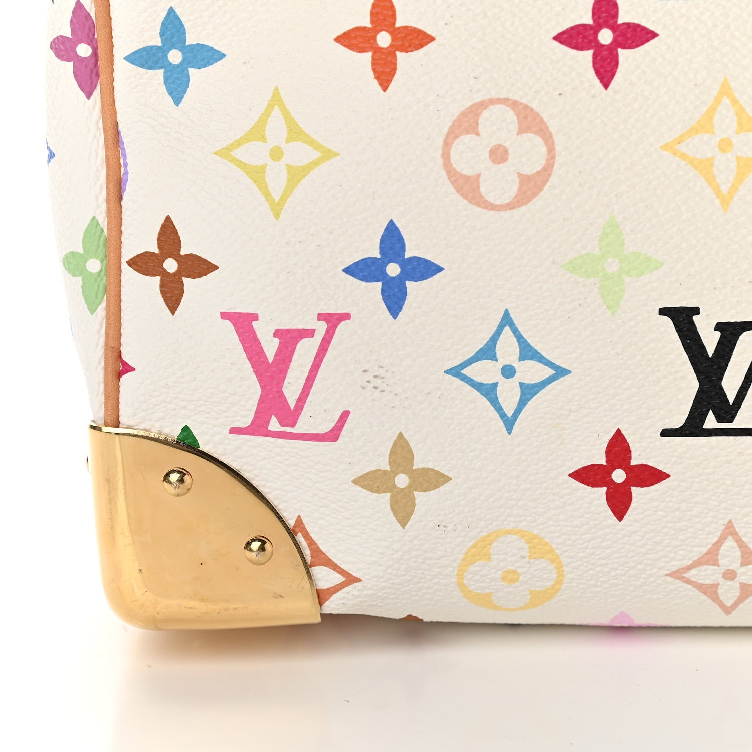 Louis Vuitton Monogram Multicolor Speedy 30 White 12 of 13