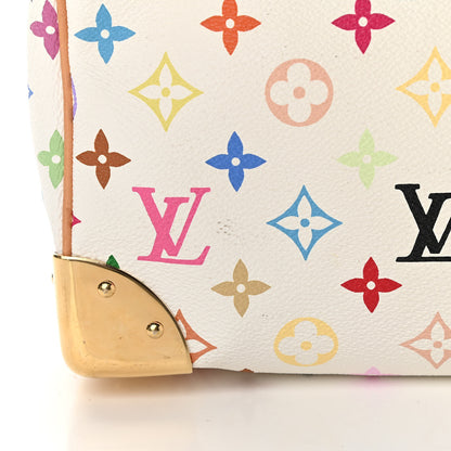 Louis Vuitton Monogram Multicolor Speedy 30 White 12 of 13