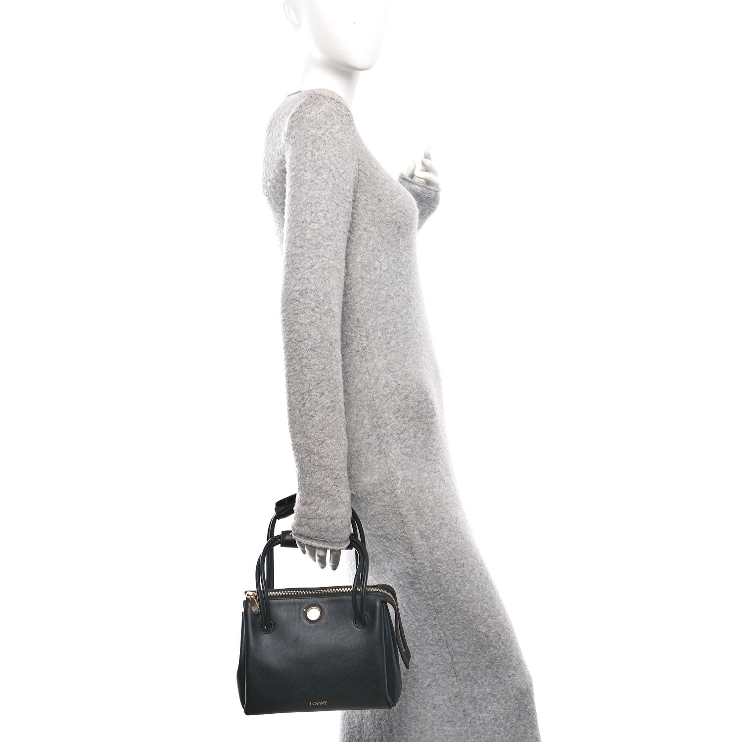 Loewe Supple Calfskin Small Madrid Bag Black 2 of 9